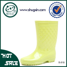 botas de lluvia de pvc mujeres impermeables botas de lluvia de pvc